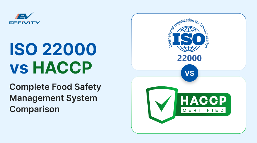 ISO 22000 vs HACCP: Complete Food Safety Management System Comparison